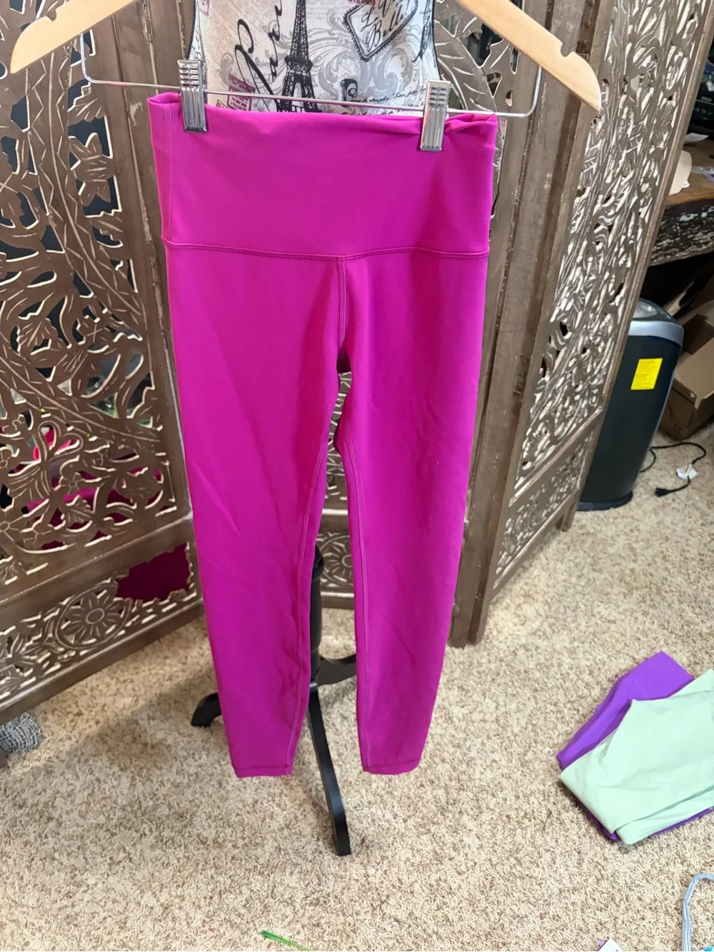lululemon athletica High-Waist Leggings in Bright Fuchsia